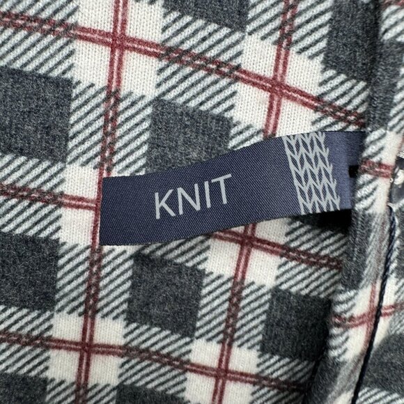 Stone Rose Superstretch Knit Windowpane Plaid Button-Up Long Sleeve Shirt S NWT - Picture 10 of 15